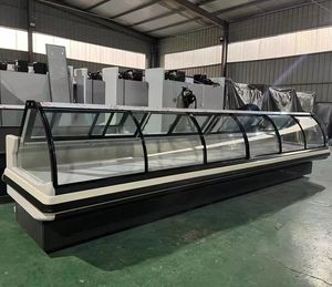 Banco <span class=keywords><strong>Frigo</strong></span> Refrigerato da Macelleria per Alimenti Vetrina Espositiva per Carne e Salumi - Product Image 6