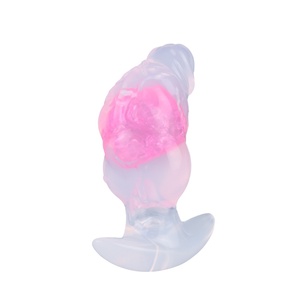 CITYFUN Plug anal en silicone avec queue intégrée et base ancre de bateau, jouet sexuel pour femmes et hommes, masturbation anale - Product Image 3