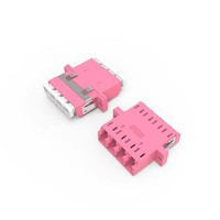 Adaptateur fibre optique LC/APC à faible perte d'insertion avec coupleur quadruple séparateur PLC FTTH FC et SC en option