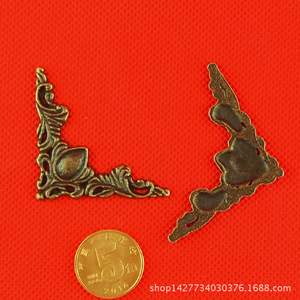 Cubierta de esquina de aleación de 40 mm y 54 mm, nuevo estilo chino, para caja de madera, accesorio decorativo para manualidades. - Product Image 2
