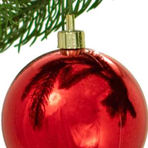 En stock Boule de Noël en plastique pour ornement de Noël 4cm-20cm Boule de Noël en plastique brillant Boule de Noël plaquée lumineuse Ornements d'arbre de Noël - Product Image 2