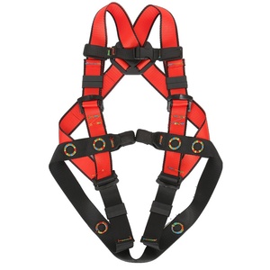 Arnés de escalada para niños, arnés de seguridad integral para actividades de trabajo en equipo en interiores, cinturón de seguridad infantil para escalada y rápel al aire libre - Product Image 5