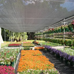 نوعية جيدة حديقة داخل صوبة زجاجية شبكة تظليل قماش للتظليل الزراعة