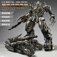 Modelo de Robot Transformer Comandante de Tanque de Aleación Ampliado, Figura de Acción King Kong, Juguete de Deformación