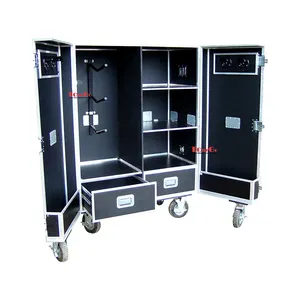 Double Tack Locker Hộp Ngựa Tiện Ích Thân Cây Trường Hợp Chuyến Bay