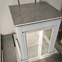 Ascenseur résidentiel à la maison de petite taille d'ascenseur de plancher de 4m 2 avec la porte ouverte moyenne automatique