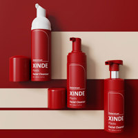 Bouteille de mousse cosmétique à faible MOQ, flacon pompe pour savon liquide et nettoyant visage en PET PCR, 80ml 100ml 150ml