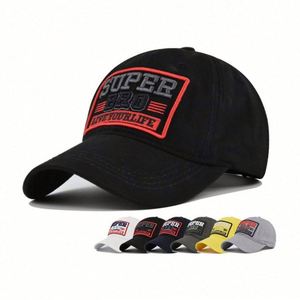 หมวกเบเร่ต์ทรงนิวส์บอยผ้าตาข่ายปักลายสำหรับผู้ชาย ผ้าฝ้ายสโตนวอชสุดเท่ห์ - Product Image 1