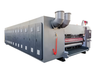 Ouguan tự động 4 màu flexo máy in slotter Die-Cutter với rung máy xếp chồng - Product Image 3