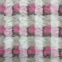 Couverture d'hiver en fausse fourrure épaisse Sherpa, 100% polyester, douce, chaude, luxueuse, à motifs carrés, imprimée et brossée