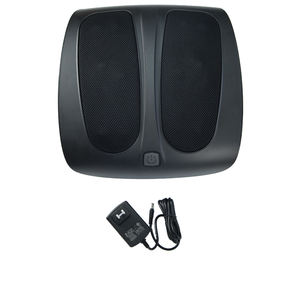 Bantalan bola akupunktur 3D, perangkat relaksasi kaki nyaman Premium, pemijat Shiatsu, plastik ABS hitam, bantalan bola akupunktur 3D - Product Image 5