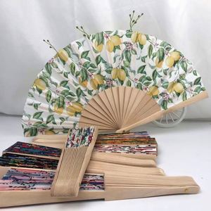 Ventilador de Mano de Madera Personalizado para Decoración de Bodas, Precio de Fábrica, Venta Caliente, MOQ Bajo - Product Image 1