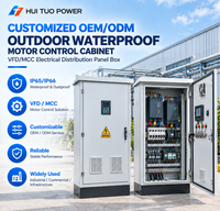 Armoire de commande moteur extérieure étanche personnalisée OEM/ODM, coffret de distribution électrique VFD/MCC