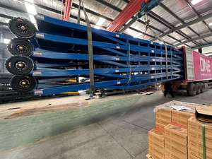 1m uzunluk kuyruk plakası ile yükleme haznesi rampa konteyner yükleme köprüsü fork lift konteyner rampası - Product Image 2