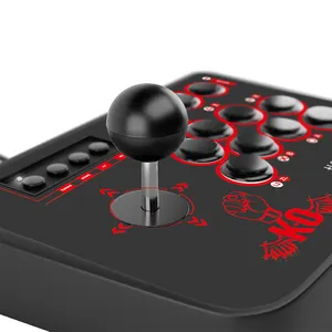 Wired Arcade Joystick Sanwa Gamepads Fighting Stick USB-Gamecontroller für PS2 für PS3