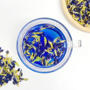 Prezzo all'ingrosso blu biologico essiccato farfalla fiore di pisello tè essiccato tisana - Product Image 4