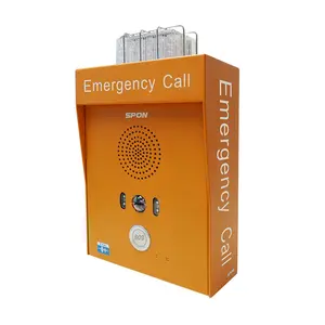 Caja de llamadas de emergencia en la carretera, teléfonos SOS para exteriores, estación de llamadas SOS en la carretera