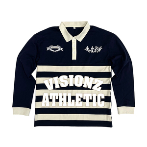 ชุดฟุตบอลย้อนยุคเสื้อฟุตบอลแขนยาวระบายอากาศได้ดีดีไซน์ลายทาง - Product Image 2