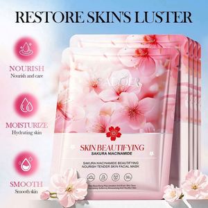 <span class=keywords><strong>Mascarilla</strong></span> Facial Coreana para el Cuidado de la Piel, con Nicotinamida de Sakura, Blanqueadora, Nutritiva e Hidratante, <span class=keywords><strong>Precio</strong></span> de Fábrica, Venta al Por Mayor - Product Image 2