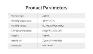 {Fabricante} Botón Zigbee Todo en Uno para Alerta de Emergencia SOS, Timbre Inteligente y Interruptor Inalámbrico - Product Image 4