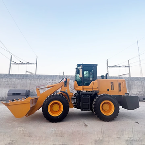 Mesin Wheel Loader 4WD Gratis Ongkir untuk Konstruksi Perkotaan, Transportasi, Bodi Mesin yang Diperkuat, Mesin Wheel Loader Diesel - Product Image 3