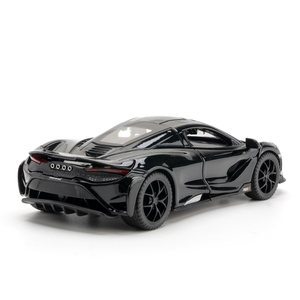 Modelo de Coche de Aleación Fundida a Presión 1:32 McLaren <span class=keywords><strong>765LT</strong></span> con Sonido y Luz, Función de Retroceso, Puertas Abatibles, para Decorar y Coleccionar - Product Image 4
