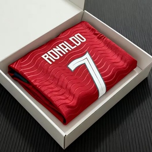 Maillot de football Haïti domicile, extérieur, troisième tenue, version fan, qualité supérieure, vente en gros d'usine, personnalisable pour hommes, Coupe du Monde 2026 - Product Image 5