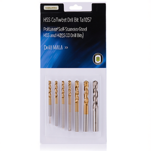 Broca helicoidal HSS-Co TA1057 pulida autocentrante para acero inoxidable, brocas HSS y HSS-Co - Product Image 2