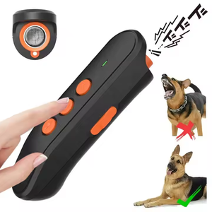 Nouveauté Appareil répulsif ultrasonique rechargeable pour chien 2 modes Bouchon pour chien Matière plastique - Product Image 1