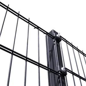 High Quality Galvanized And Powder Coated Twin-Wire Fence Or Double Wire Panel Mesh Fencing