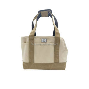 Özel Logo tuval Tote çanta taşınabilir evcil hayvan taşıyıcı yumuşak yan seyahat kedi köpek katlanabilir çevre dostu çok fonksiyonlu evcil hayvan çantası - Product Image 5