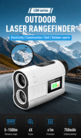 Télémètre laser de golf personnalisé 905 nm avec interrupteur de pente, écran LCD, portée 600m-2000m, IP54, pour le golf et la chasse