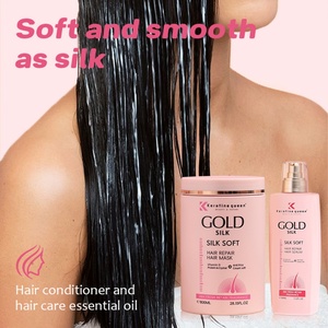 Private Label Natural Healthy Hair Treatment Nourishing Soften Argan Oil <b>Shampoo</b> and Conditioner Set for All Hair Types - Product Image 5