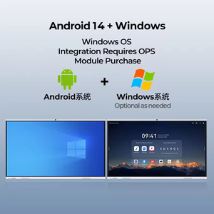 Personalizable Zero Bonding 4K UHD 20/40 Point Touch Tablero inteligente interactivo Pizarra digital Pantalla LCD Equipo educativo - Product Image 4