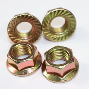 Bán Hot Thiết kế mới nhất giá cả hợp lý thép carbon mạ kẽm hình lục giác mặt bích <span class=keywords><strong>NUT</strong></span> - Product Image 1