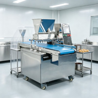 Machine Commerciale Automatique de Remplissage de Gâteaux, Distributeur de Pâte à Biscuits à Coupe-Fil, Équipement de Boulangerie pour Cupcakes, Muffins et Biscuits au Beurre
