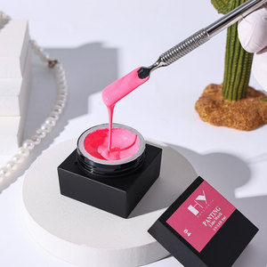 Hanyi Premium HEMA TPO Free Vegan Eco-Friendly High Quality Private Label Natural Resin Soak No Wipe Painting Nail Gel Bottle - Product Image 5