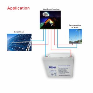 6-GFM-70 VLRV <span class=keywords><strong>AGM</strong></span> 12V Volt <span class=keywords><strong>70ah</strong></span> 72ah 74ah Batería de gel sin mantenimiento para sistemas de energía solar para herramientas eléctricas y almacenamiento - Product Image 5