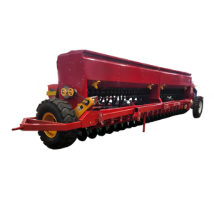 Oferta Especial: <span class=keywords><strong>Sembradora</strong></span> Agrícola de Tracción para Tractor, Máquina de <span class=keywords><strong>Siembra</strong></span> <span class=keywords><strong>Directa</strong></span> para Trigo, Arroz y Alfalfa, de 24 Filas y Doble Disco Alto - Product Image 1