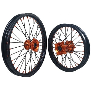 Jeu de roues en aluminium CNC 18" 19" 21" pour motocross MC XC <span class=keywords><strong>125</strong></span> 250 300 350 450 <span class=keywords><strong>2021</strong></span>-2024, jantes de <span class=keywords><strong>moto</strong></span> tout-terrain, pièces haute performance - Product Image 4