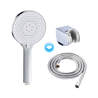 Pommeau de Douche Portable DLP Super Pressurisé, Design Allemand Moderne, Garantie 5 Ans, Installation Facile, Sortie Unique, Chrome, Salle de Bain
