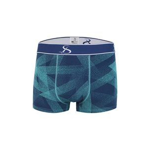 Slip e boxer classici da uomo di fascia alta con stampa a maglia ad alto elastico per Comfort e traspirabilità all'ingrosso - Product Image 4