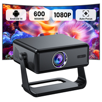 XNANO NOUVEAU Projecteur 1080P 4K 600ANSI Portable Extérieur Mini Smart Android 14 Vidéoprojecteur HA118 LOGO Personnalisé