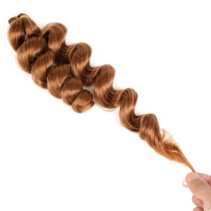 Promotion Cheveux à Tresser au Crochet 12" Boho, Nouvelle Couleur, Ondulés à l'Italienne, Bouclés à la Française, Doux et Spiraux, Fibre Haute Température - Product Image 4