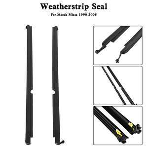 OEM NA01-58-810F NA01-59-810F Burlete exterior de ventana negro para <span class=keywords><strong>Mazda</strong></span> Miata <span class=keywords><strong>MX5</strong></span> 1990-2005 - Product Image 2