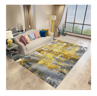 Tapis et couvre-sol antidérapants modernes turcs imprimés en 3D 0059