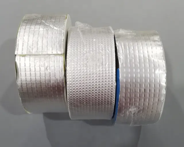 ブチルシーラントマスティックラバーシーリング粘着テープカスタマイズされたアルミホイルブチルウォータープルーフ漏れ防止テープ