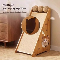 Griffoir pour chat en sisal, design vertical, très résistant, sans fibres lâches, style épuré, protège le canapé
