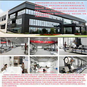 Tente d'exposition en alliage d'aluminium Liansheng 2508, construction modulaire pour événements, entreposage, logistique et utilisation en extérieur - Product Image 3