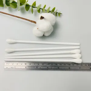 Long Hollow Handle Medical Cotton Tip Swab Disposable Sterile Swab Plus Liquid Filled